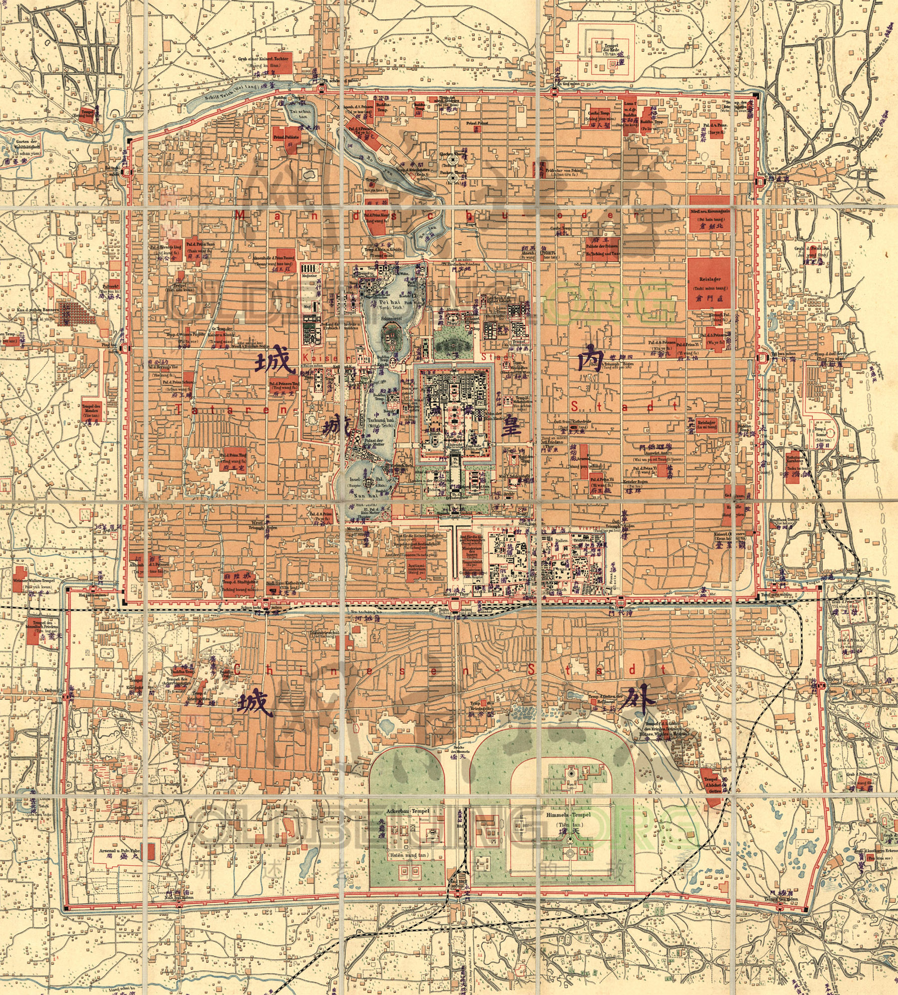 1901年老北京地图