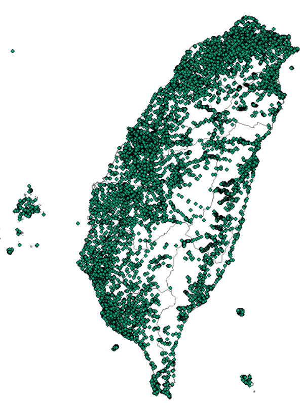 台湾POI