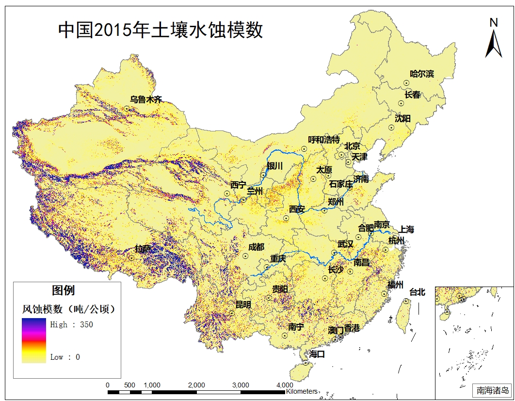 水蚀模数2015