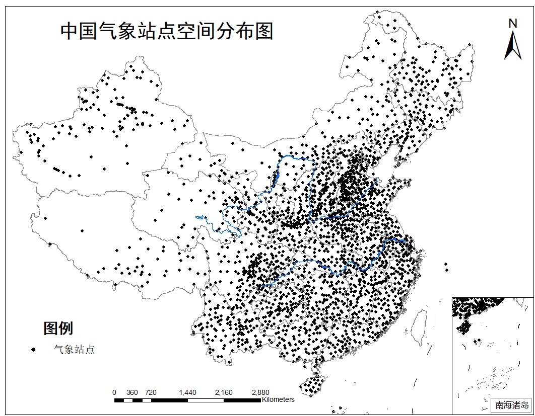 站点分布图