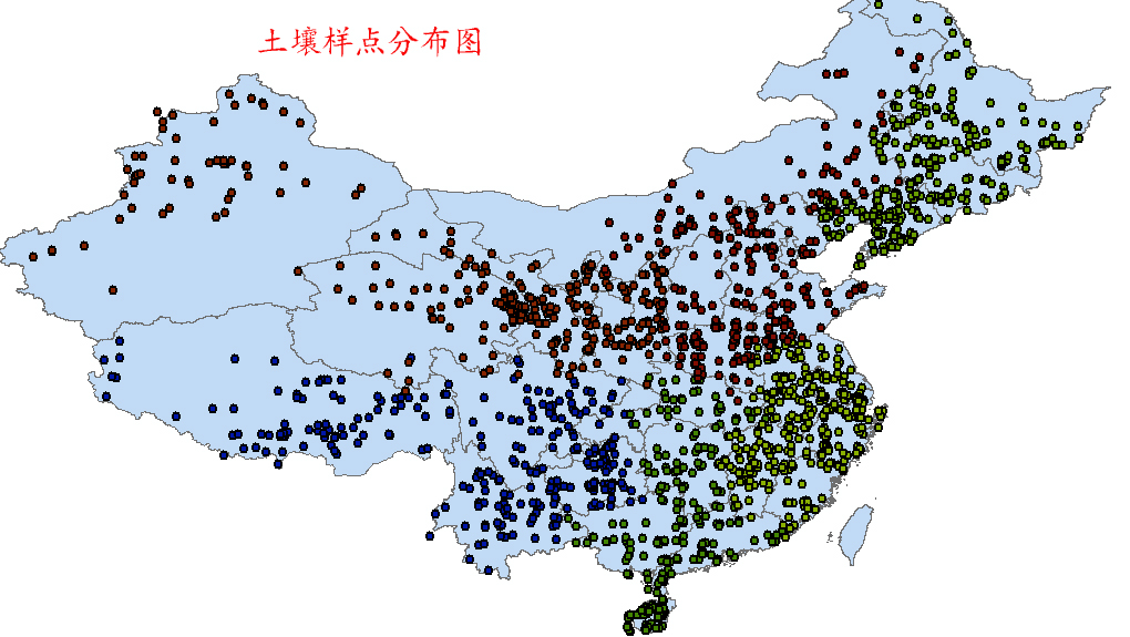 土种志-样点分布