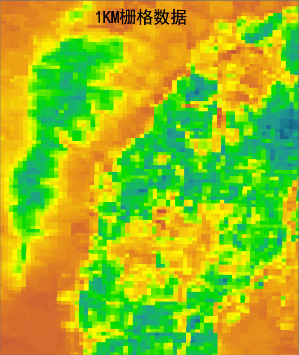 1KM栅格数据